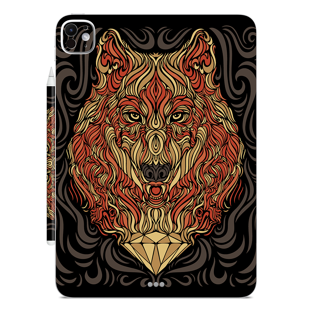 The Lone Wolf iPad Skin