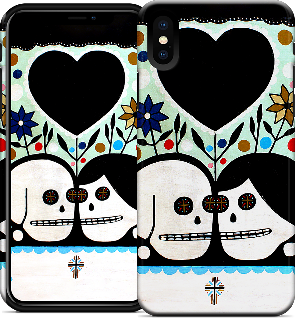 In The Garden With My Love iPhone Case