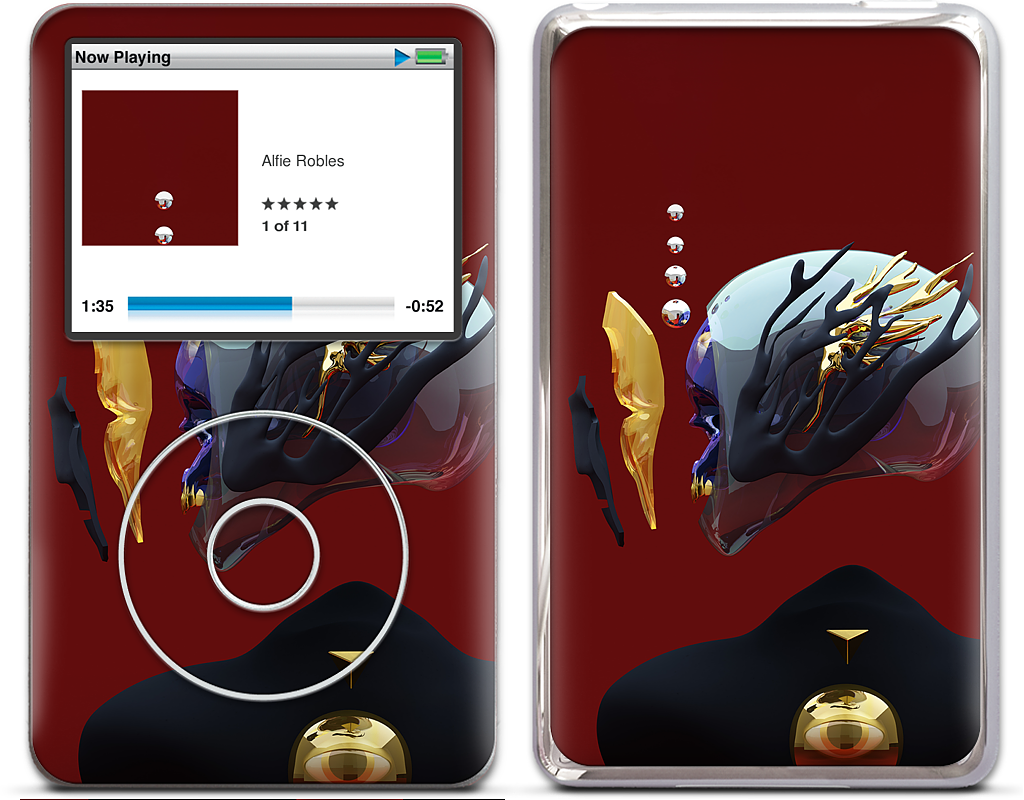 Portrait 043: The Indifference iPod Skin