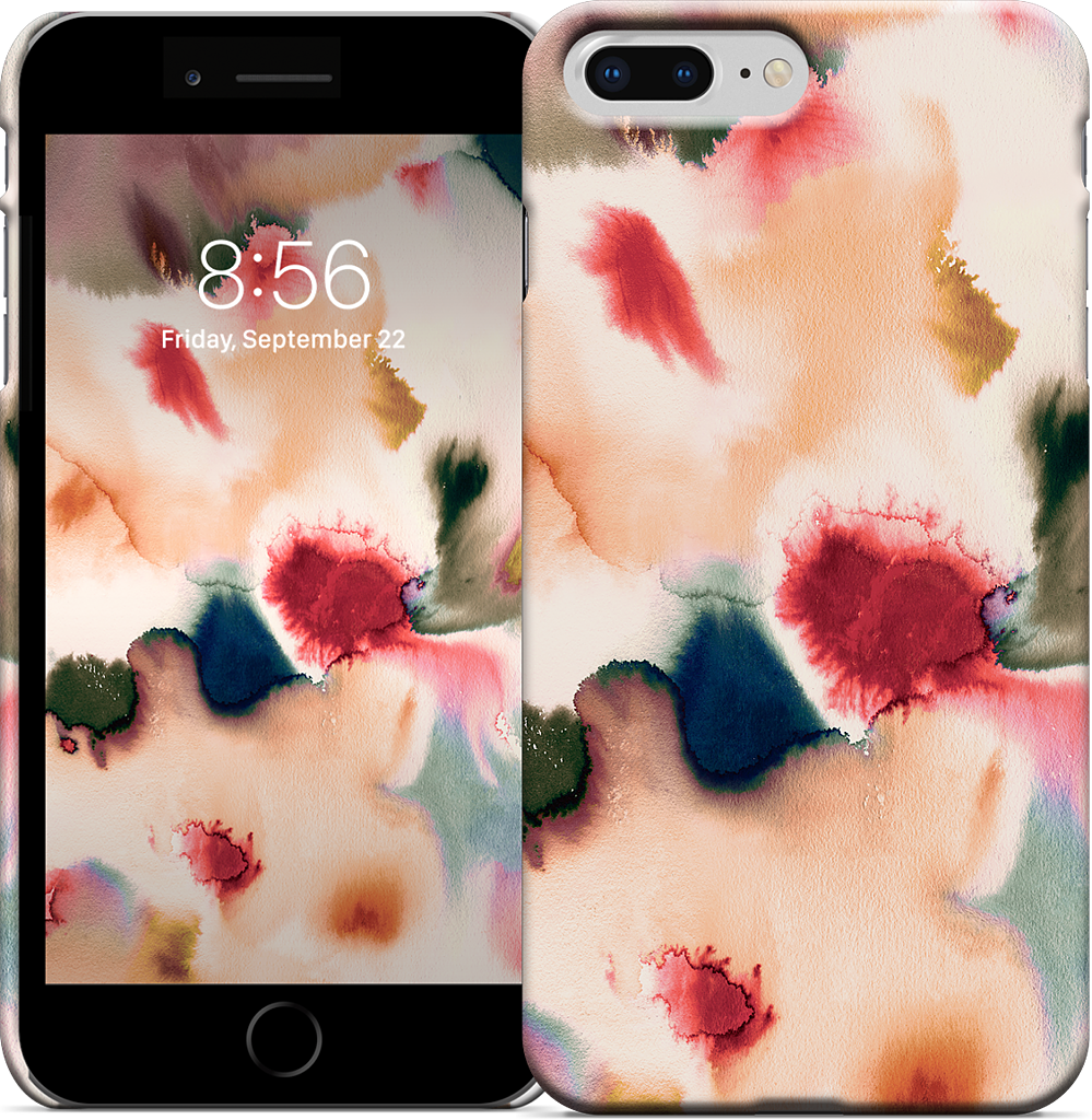 Abstract Watercolor (Mineral) iPhone Case