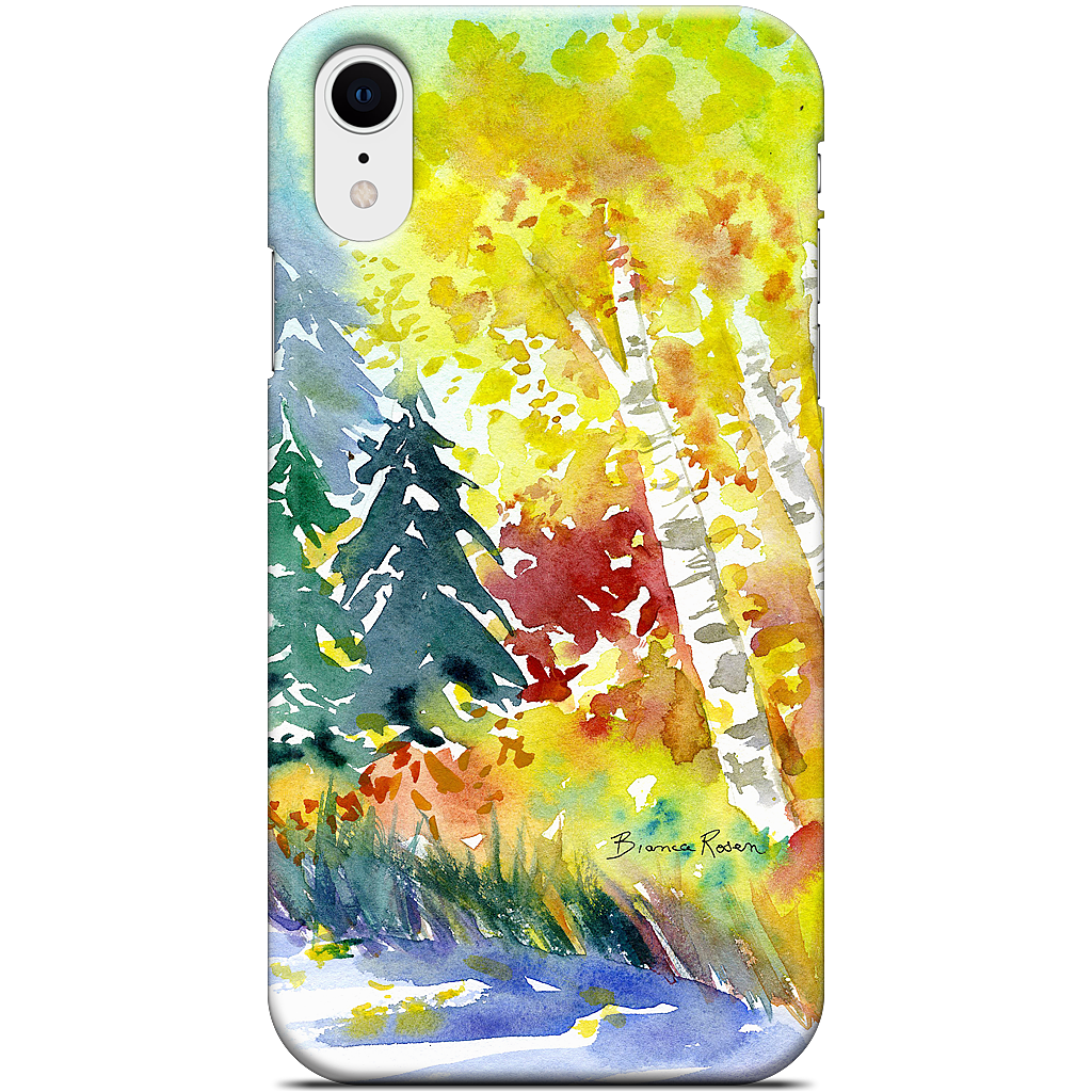 Fall Trees iPhone Case