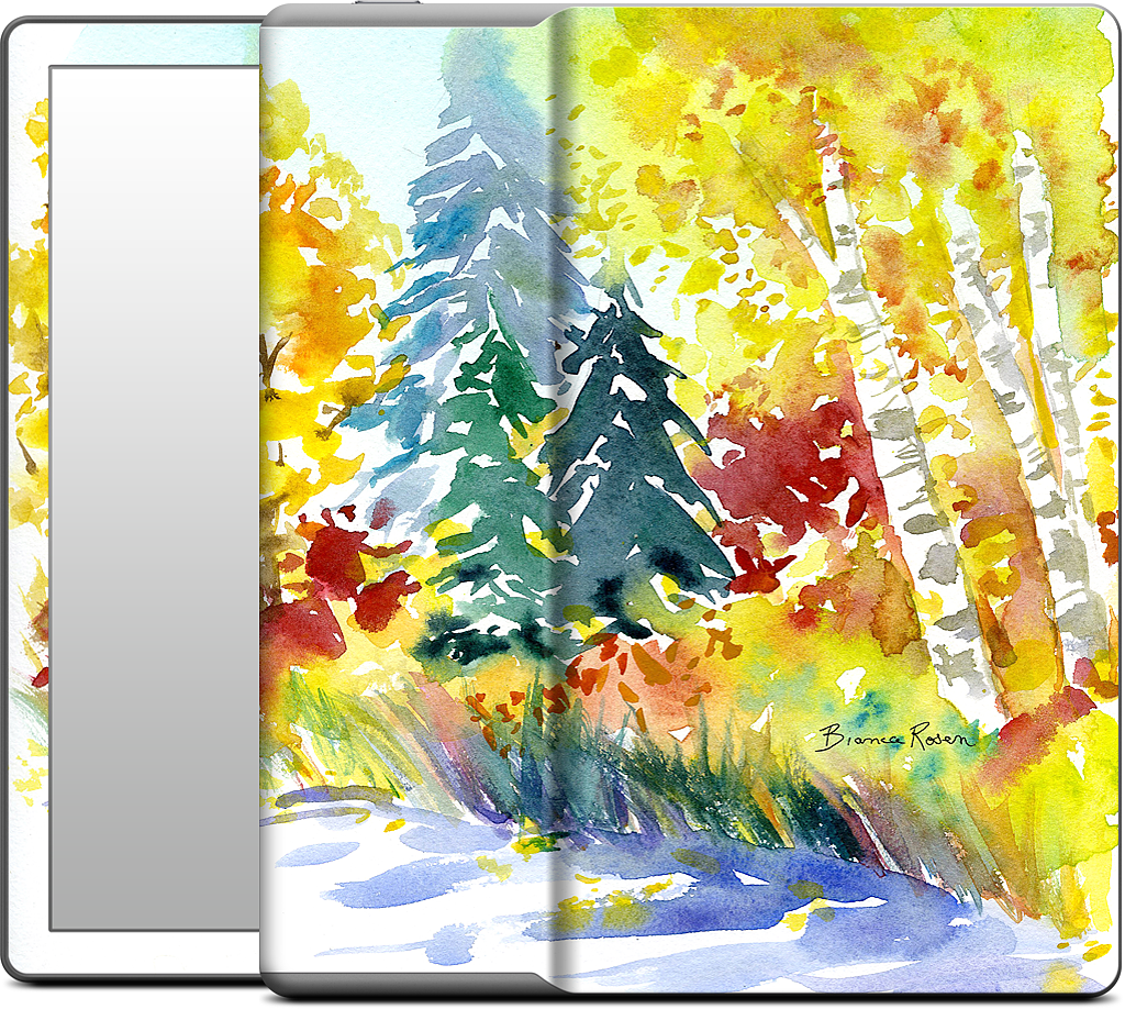 Fall Trees Kindle Skin