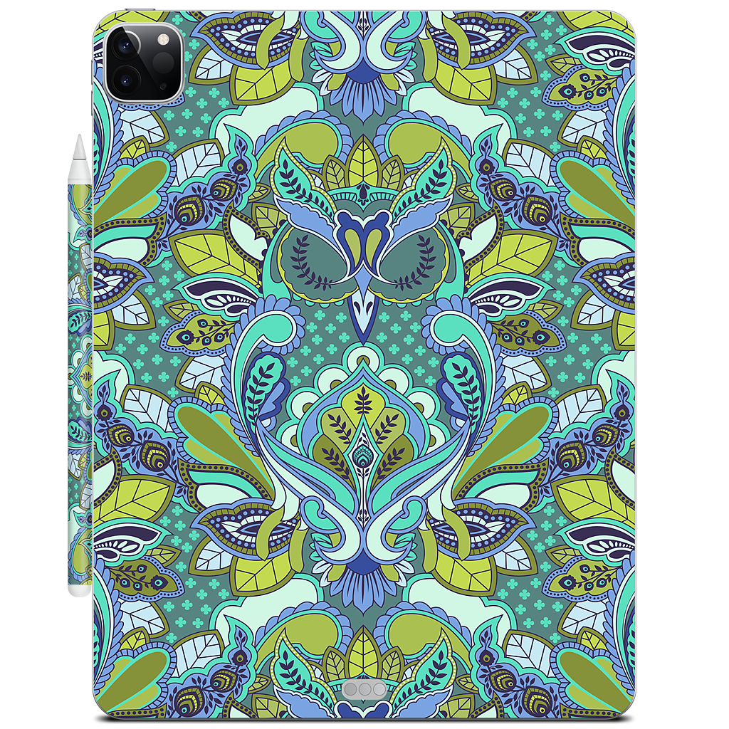 Owl Forget Me Not iPad Skin