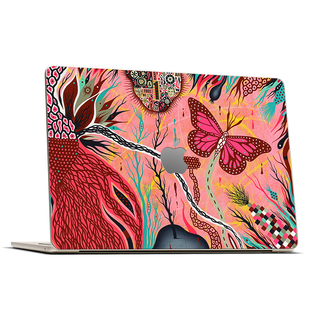 The Pink Opaque MacBook Skin
