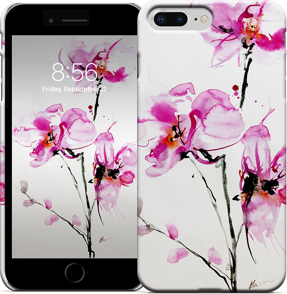 Orchids I iPhone Case