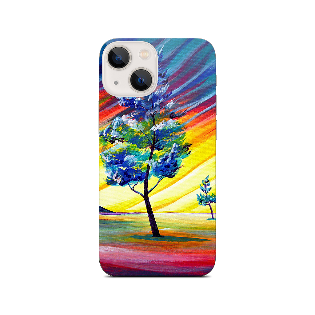 Thick Frost Sunset Glow iPhone Skin