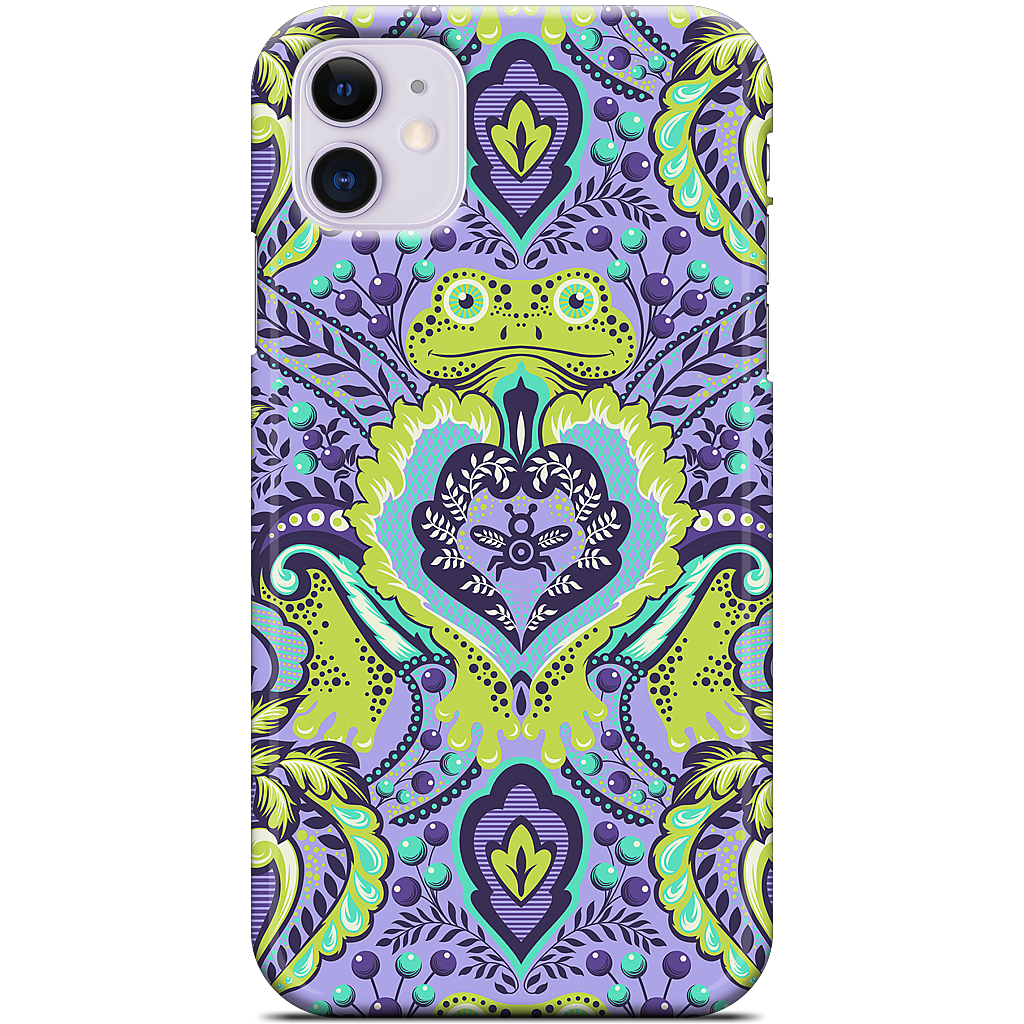 Frog Prince Orchid iPhone Case