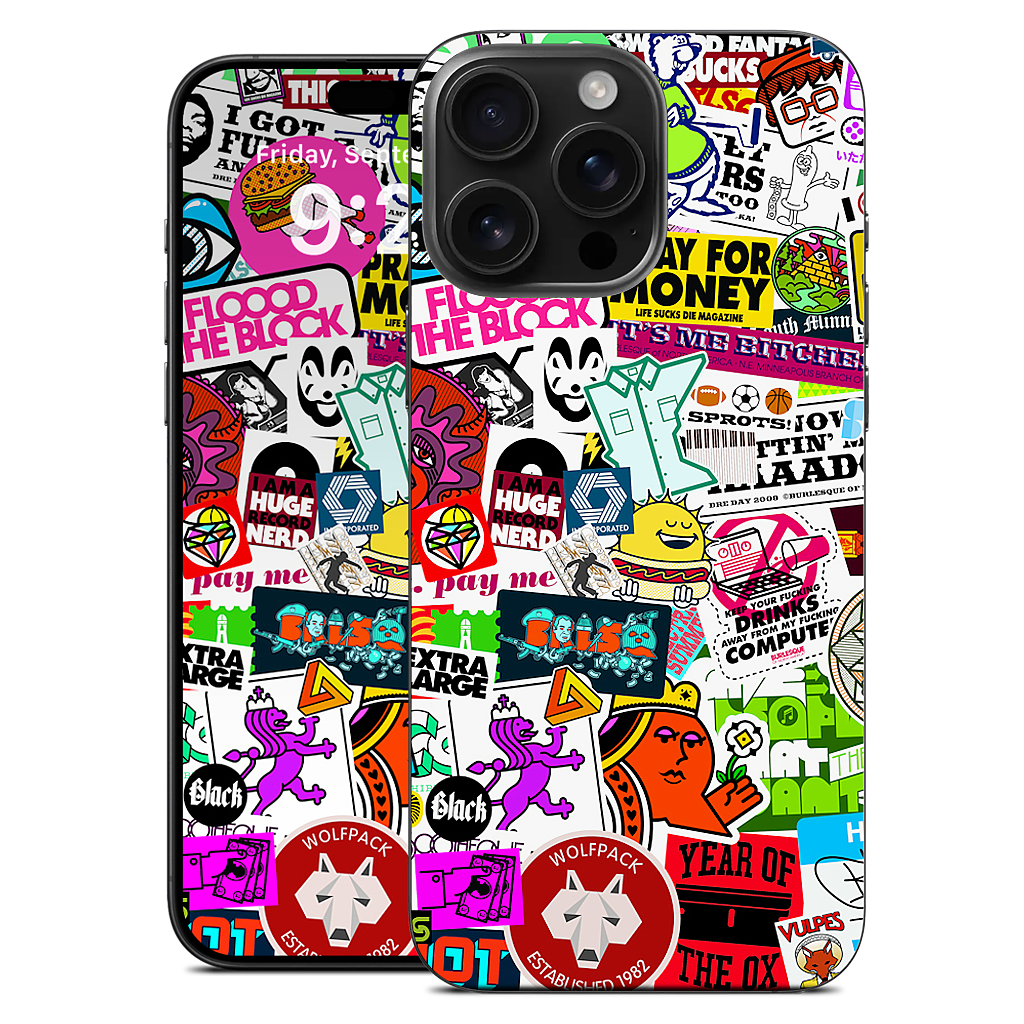 Too Much Everything iPhone Skin
