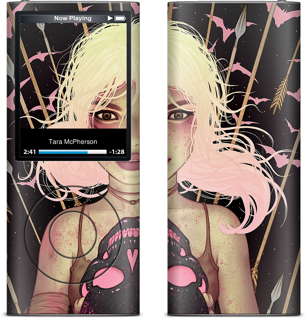 Memento Black iPod Skin
