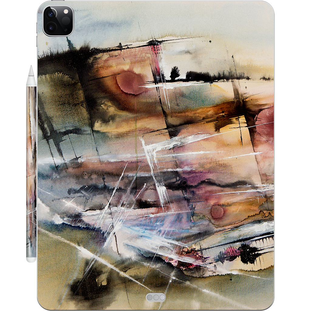 Driving at Dusk iPad Skin