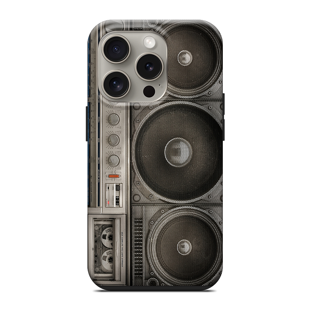 Boombox iPhone Case