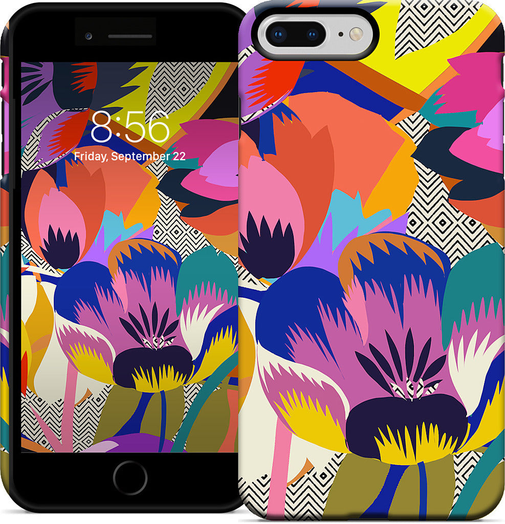 Among the Spring Flowers iPhone Case