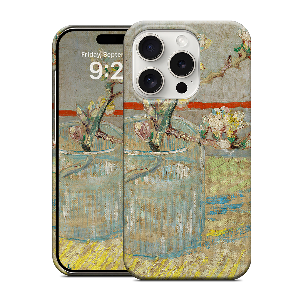 Spring of Flowering Almond in a Glass iPhone Case