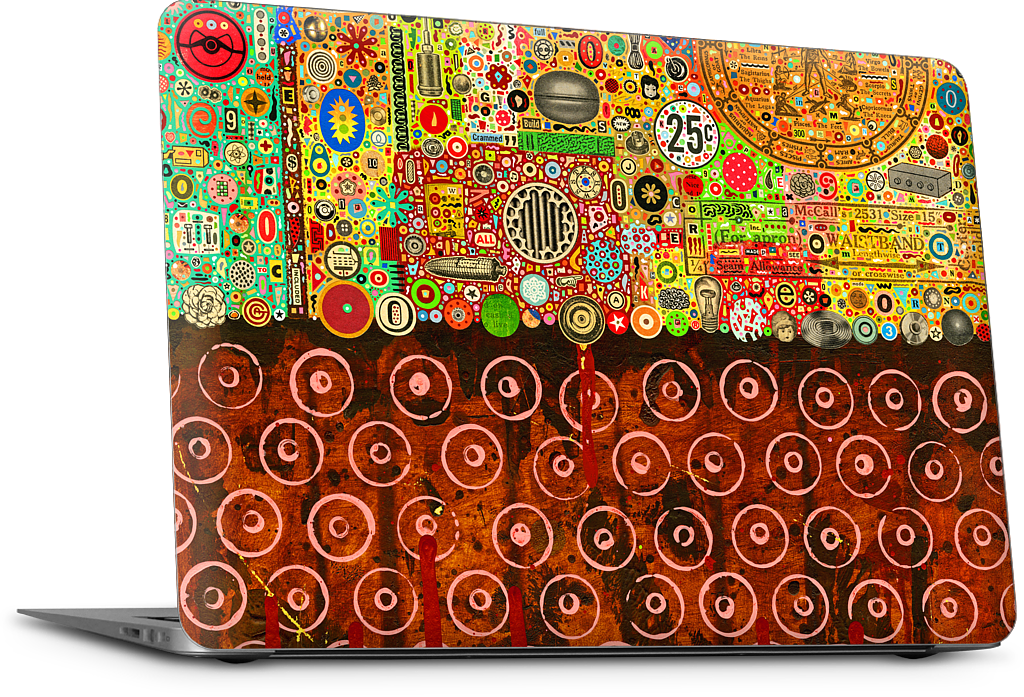 Percolations MacBook Skin