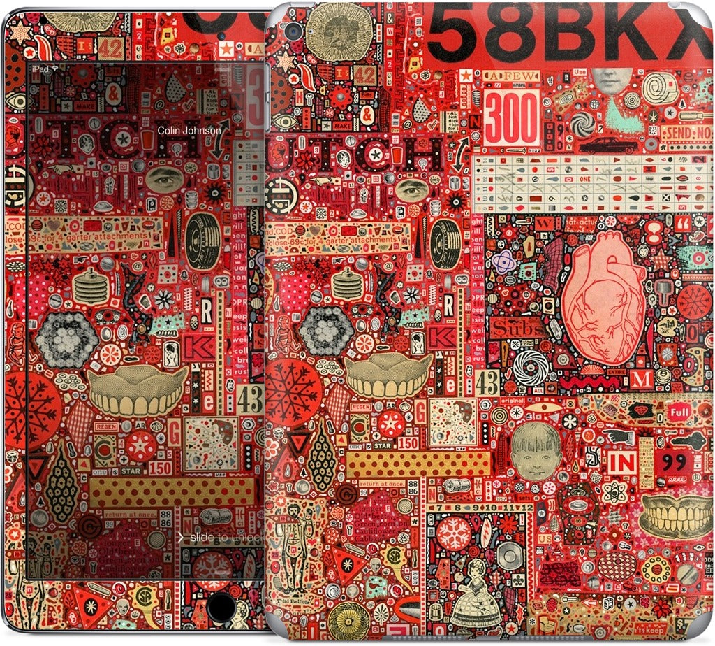 Big Numbers - Heart and Teeth iPad Skin