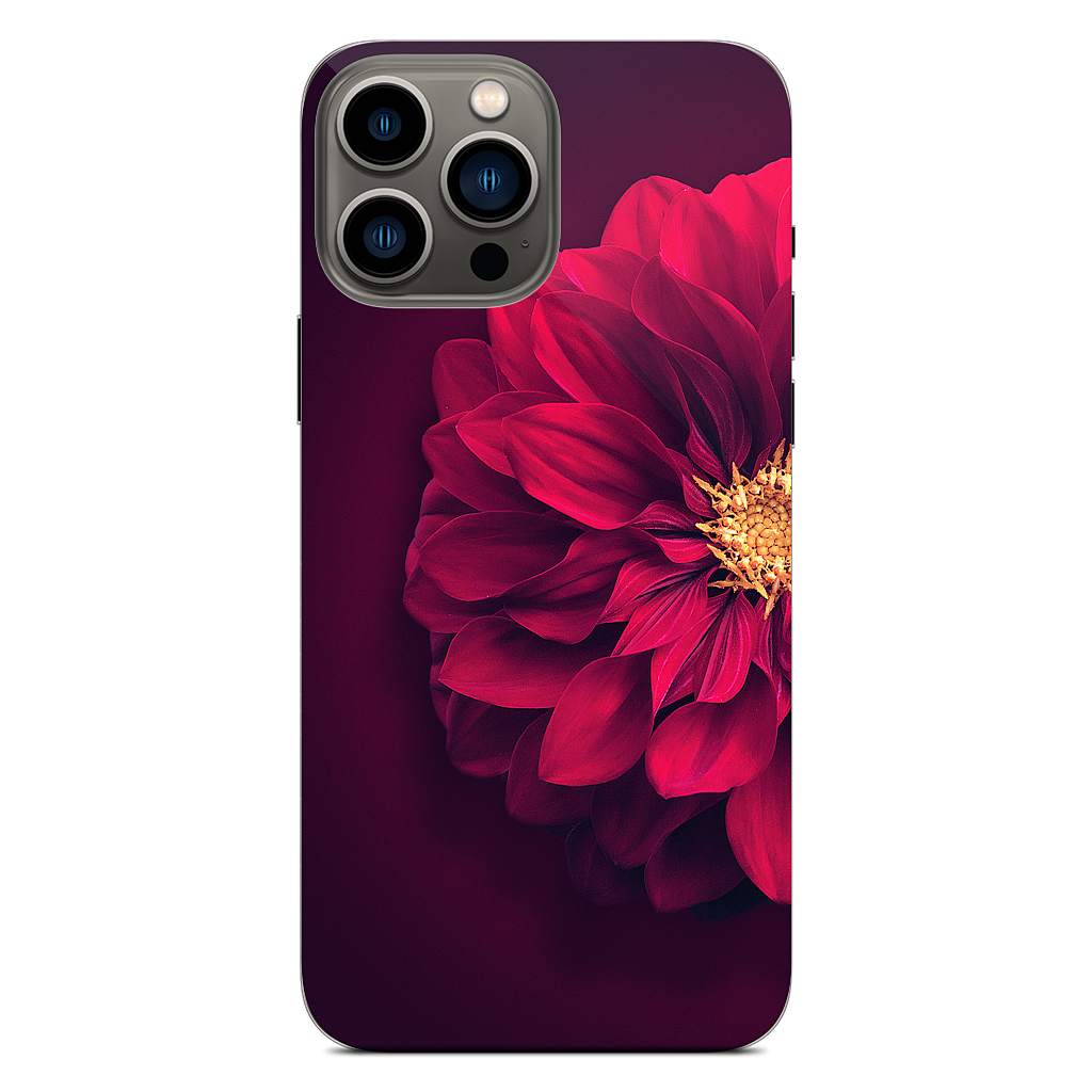 Red Bloom iPhone Skin
