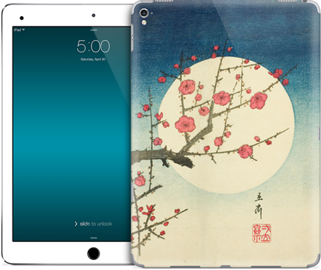 Red Plum Branch iPad Skin