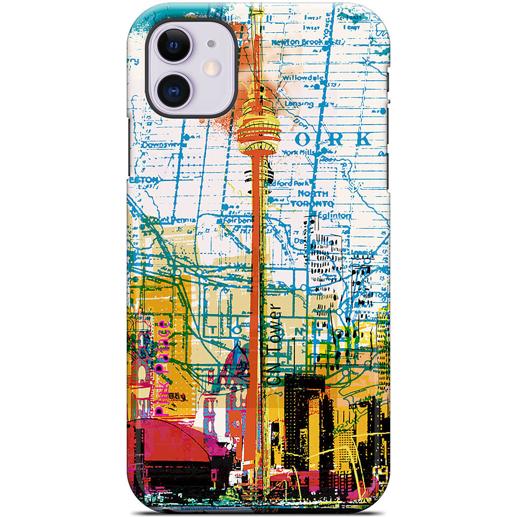 Toronto Skyline iPhone Case