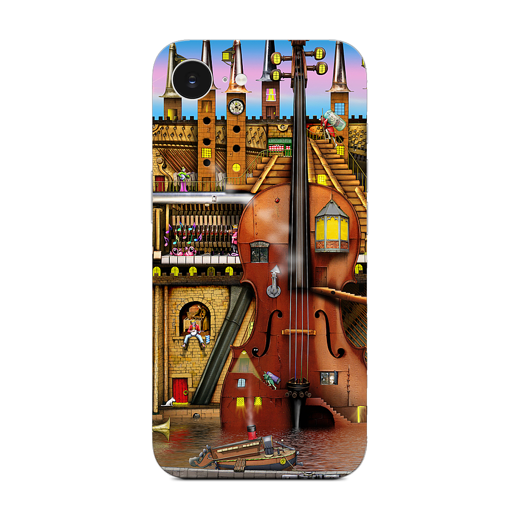 Music Castle iPhone Skin