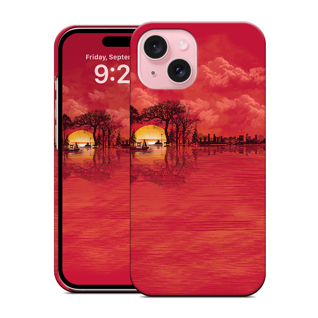 Musical Sunset iPhone Case