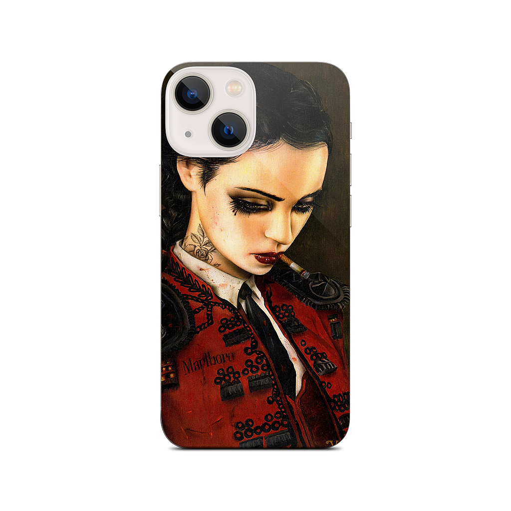 Bull Fight Her iPhone Skin