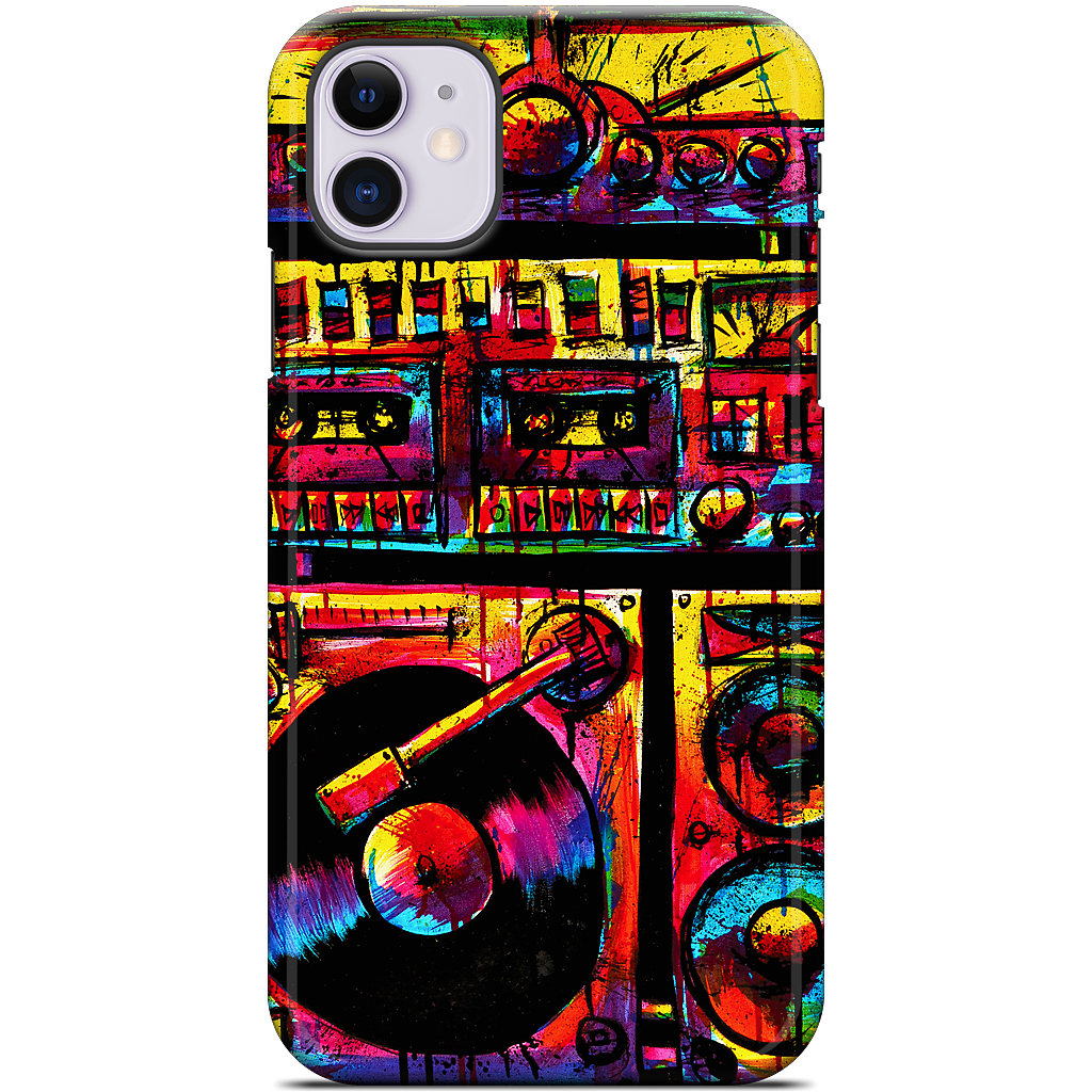 Stereo Stack 1 iPhone Case