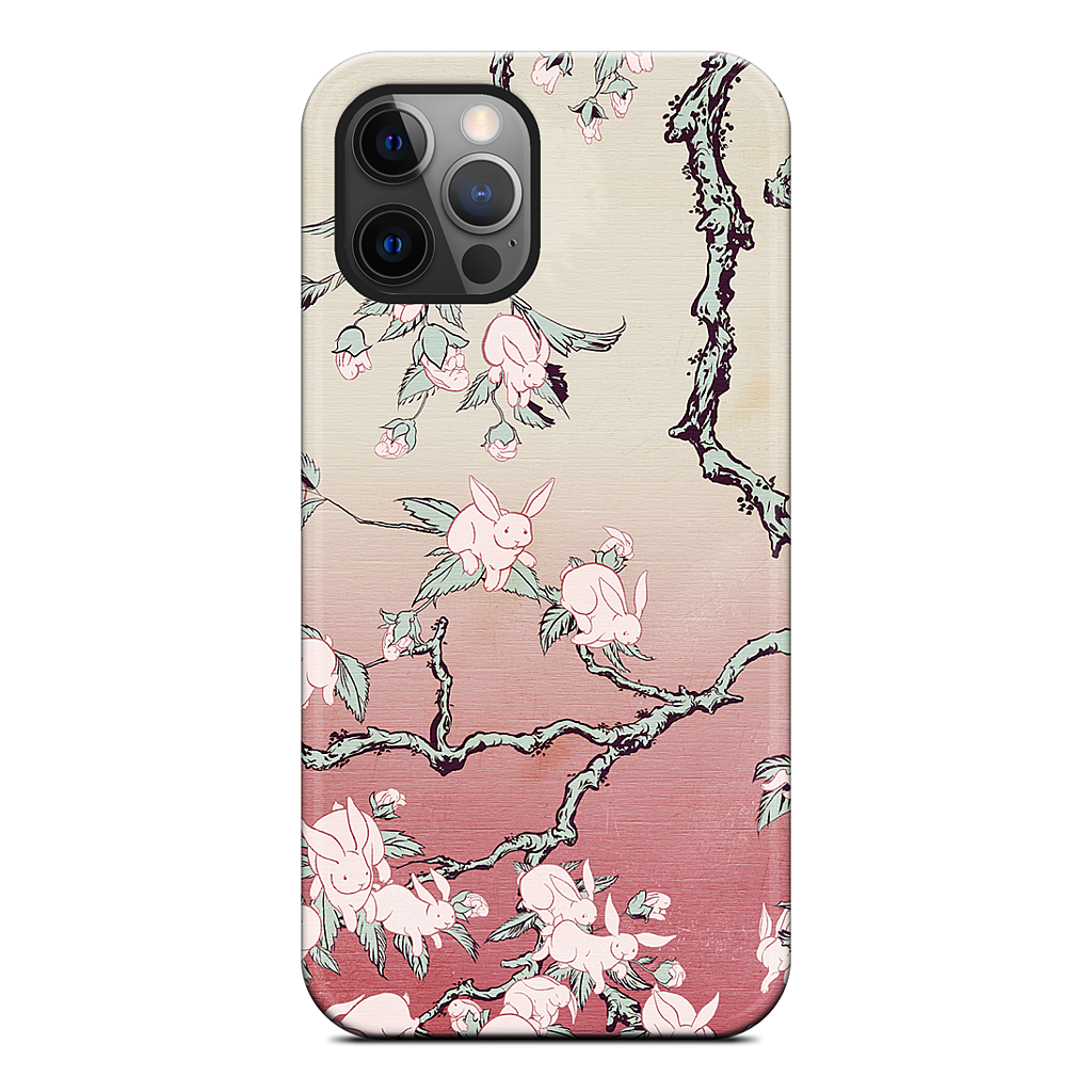 Bunny Blossom iPhone Case