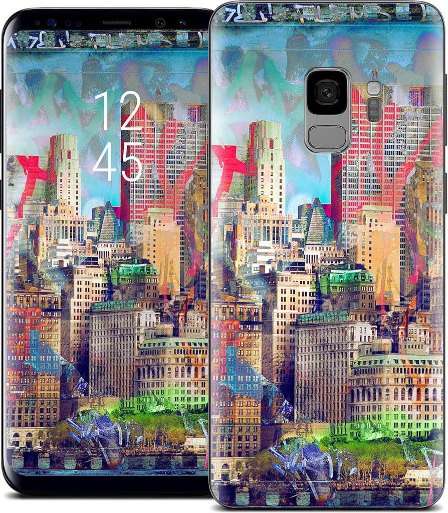 Graffiti Skyline Samsung Skin
