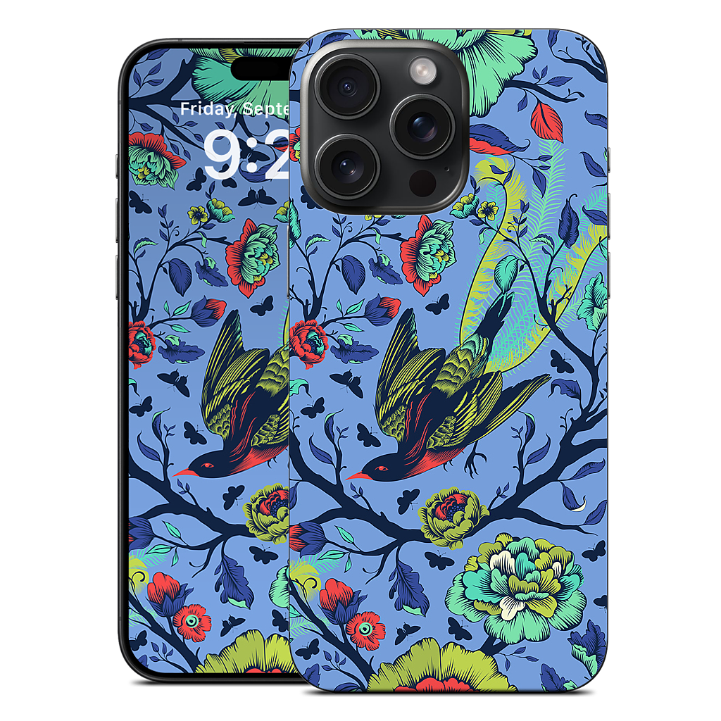 Tail Feathers Lupine iPhone Skin
