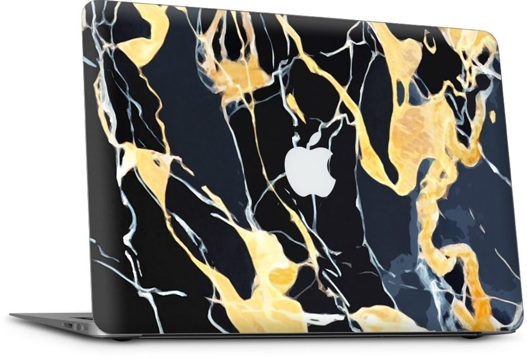 Black Marble MacBook Skin
