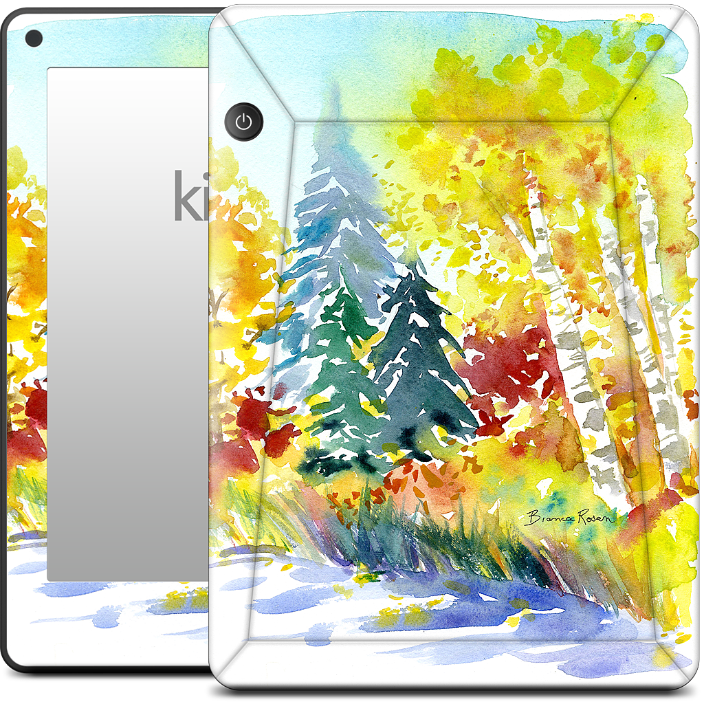 Fall Trees Kindle Skin