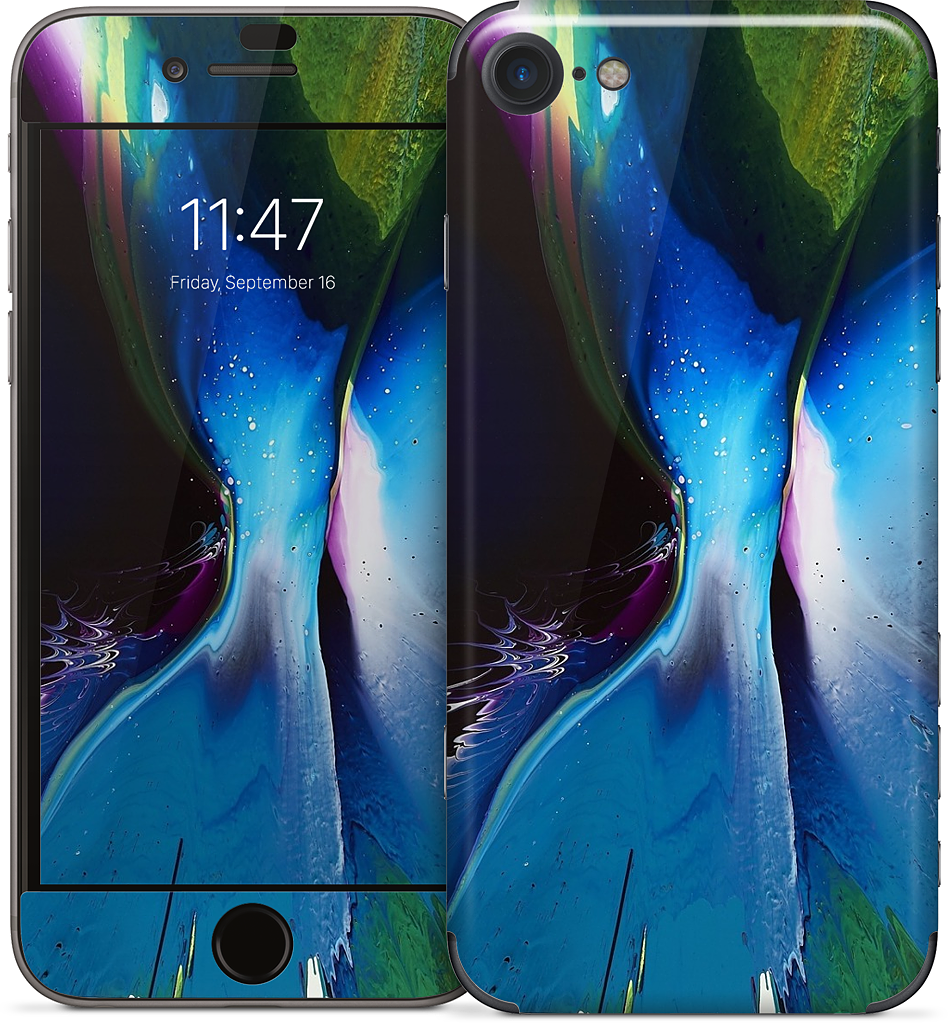 Blue Shift iPhone Skin