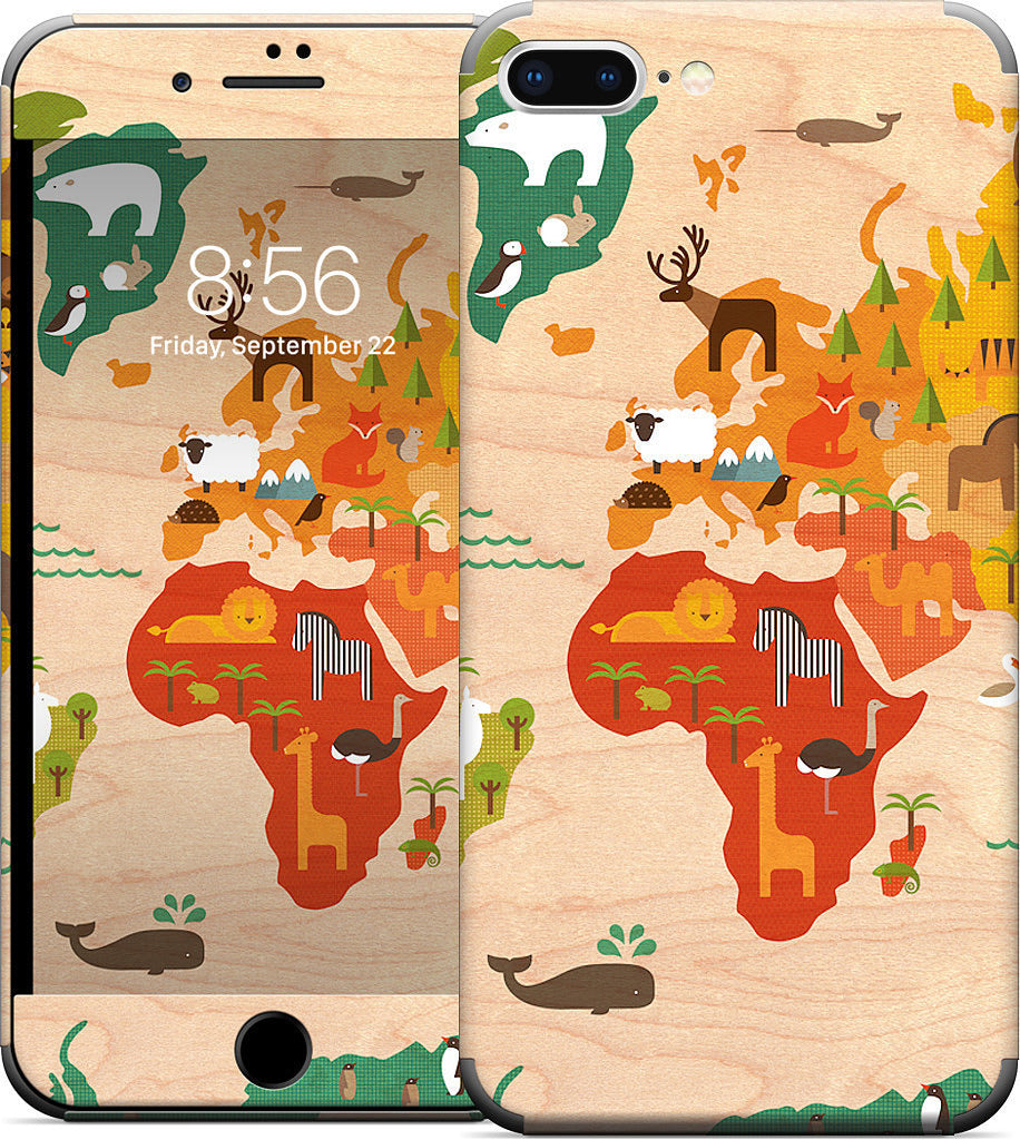 My World iPhone Skin