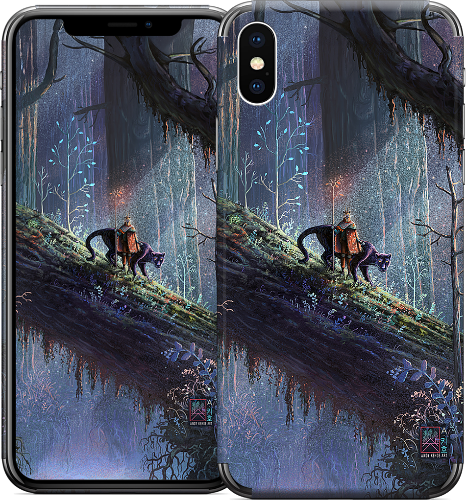 Emerging from the Deepness iPhone Skin