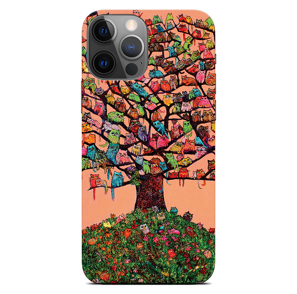"Meau Tree" iPhone Skin