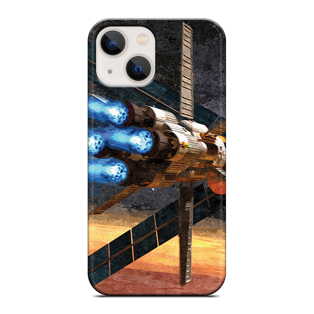 Mars Orbit iPhone Case