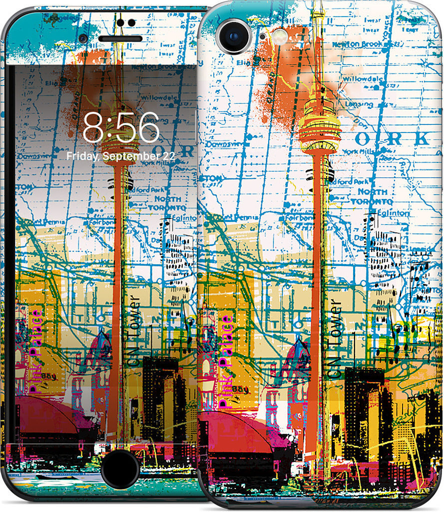 Toronto Skyline iPhone Skin
