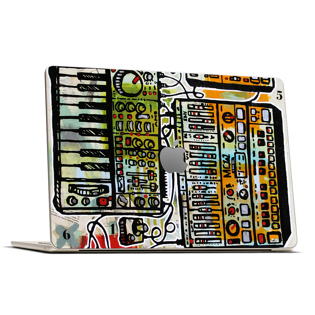 Control Voltages MacBook Skin