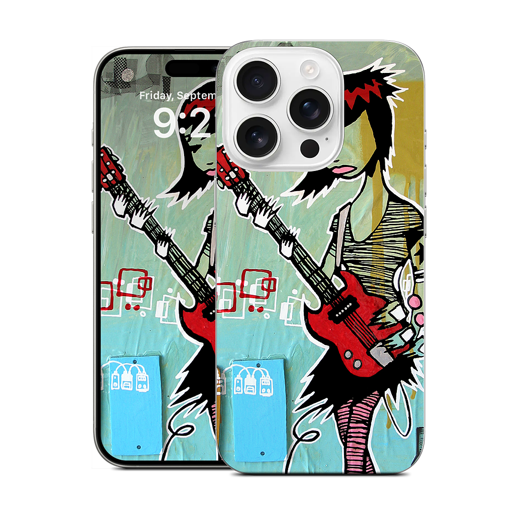 Guitar Hero iPhone Skin