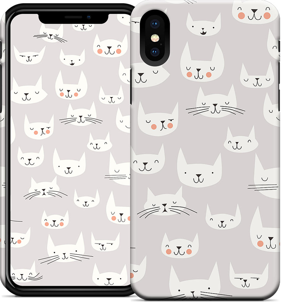 Cat Faces iPhone Case