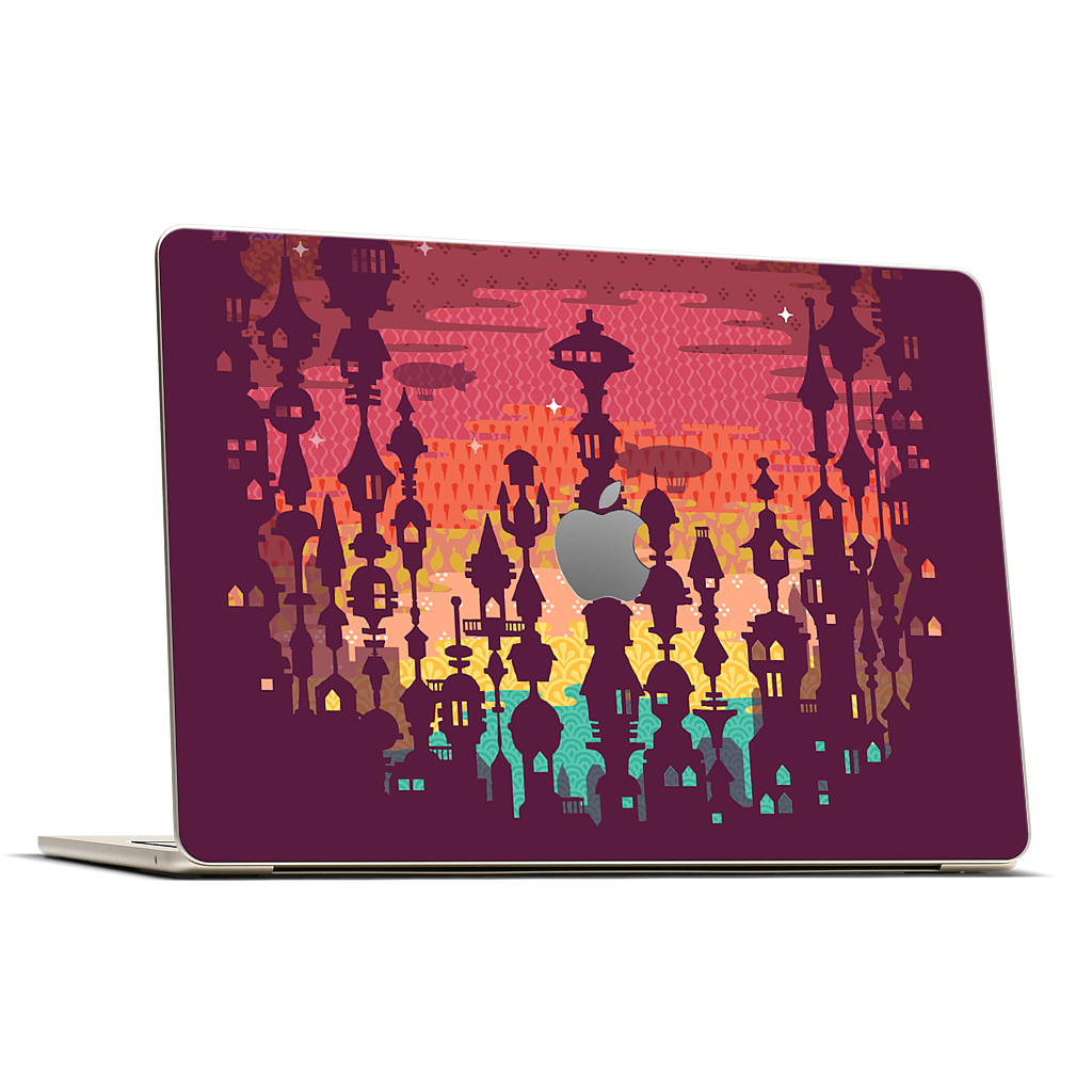 Meet Me After Sunset MacBook Skin