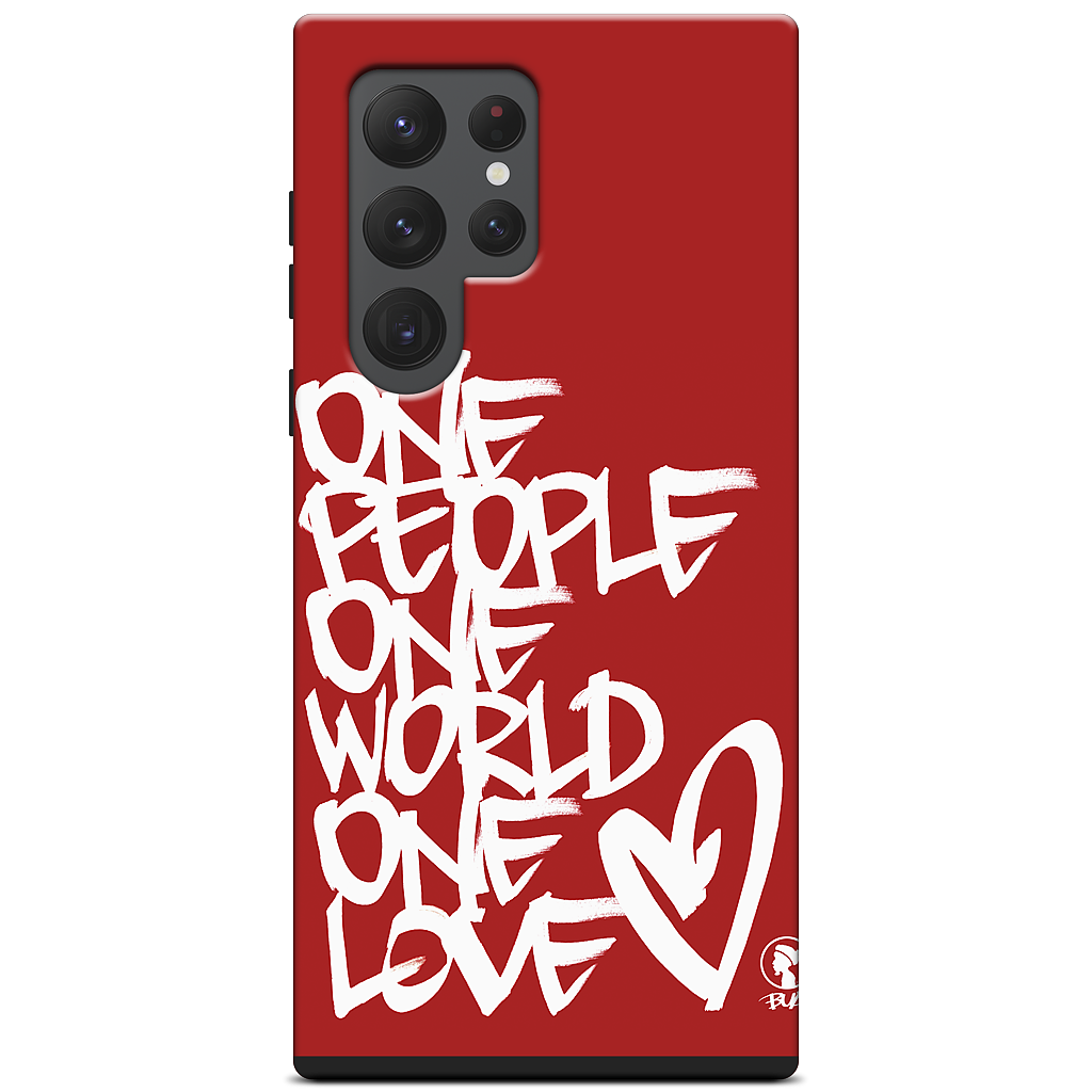 One People, One World, One Love Samsung Case