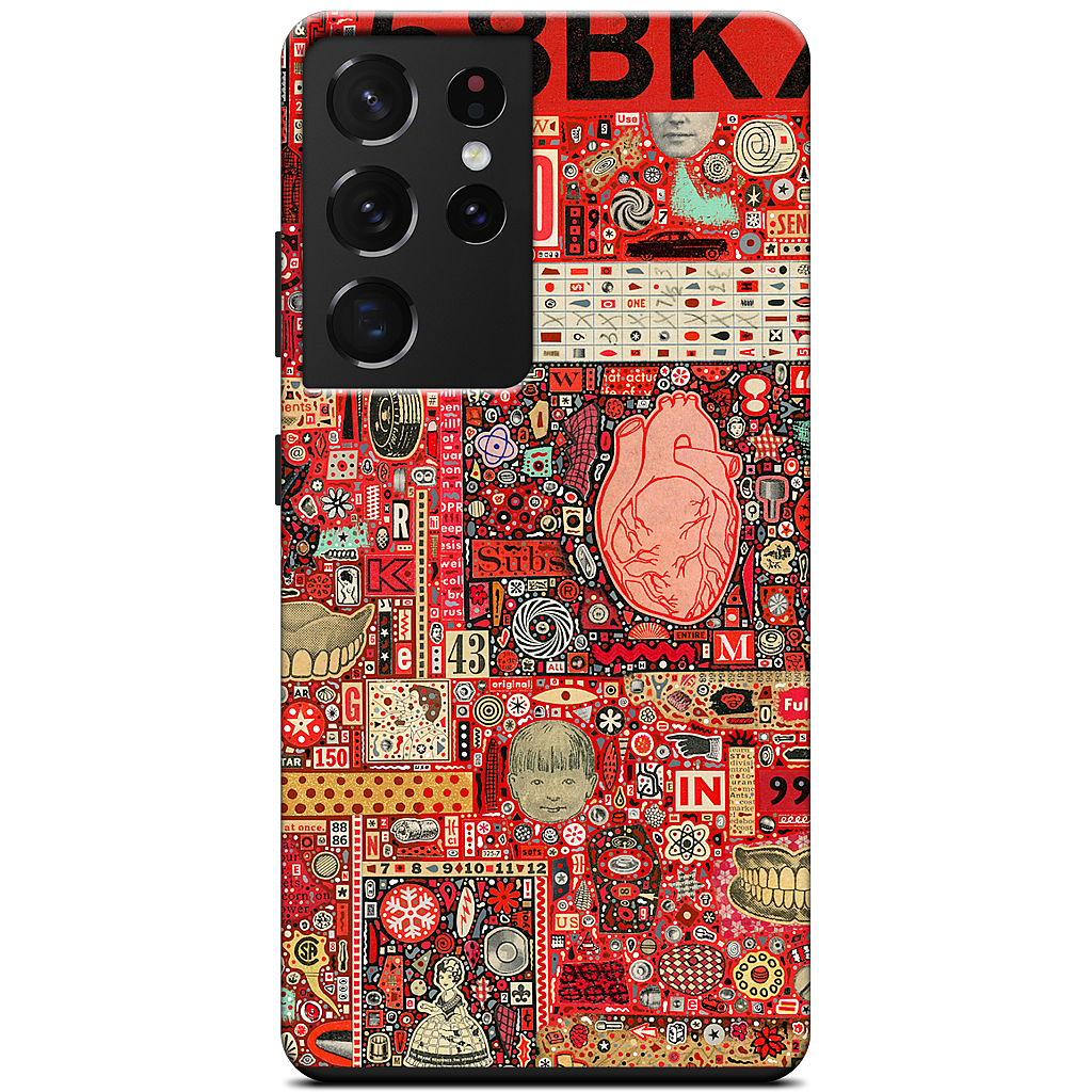 Big Numbers - Heart and Teeth Samsung Case