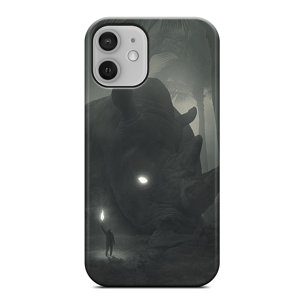 Face of Fear iPhone Case