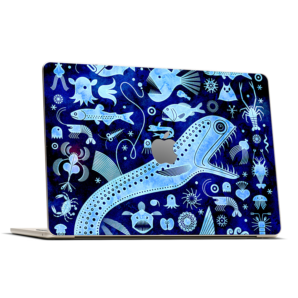 The Abyssal Zone MacBook Skin