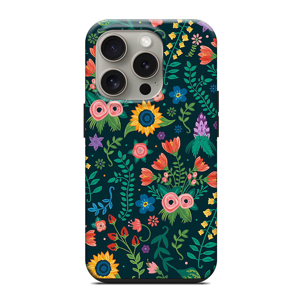 Floral Heart iPhone Case