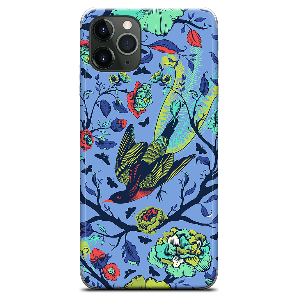 Tail Feathers Lupine iPhone Skin