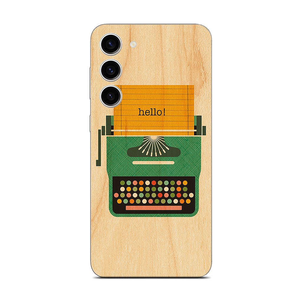 Typewriter Samsung Skin