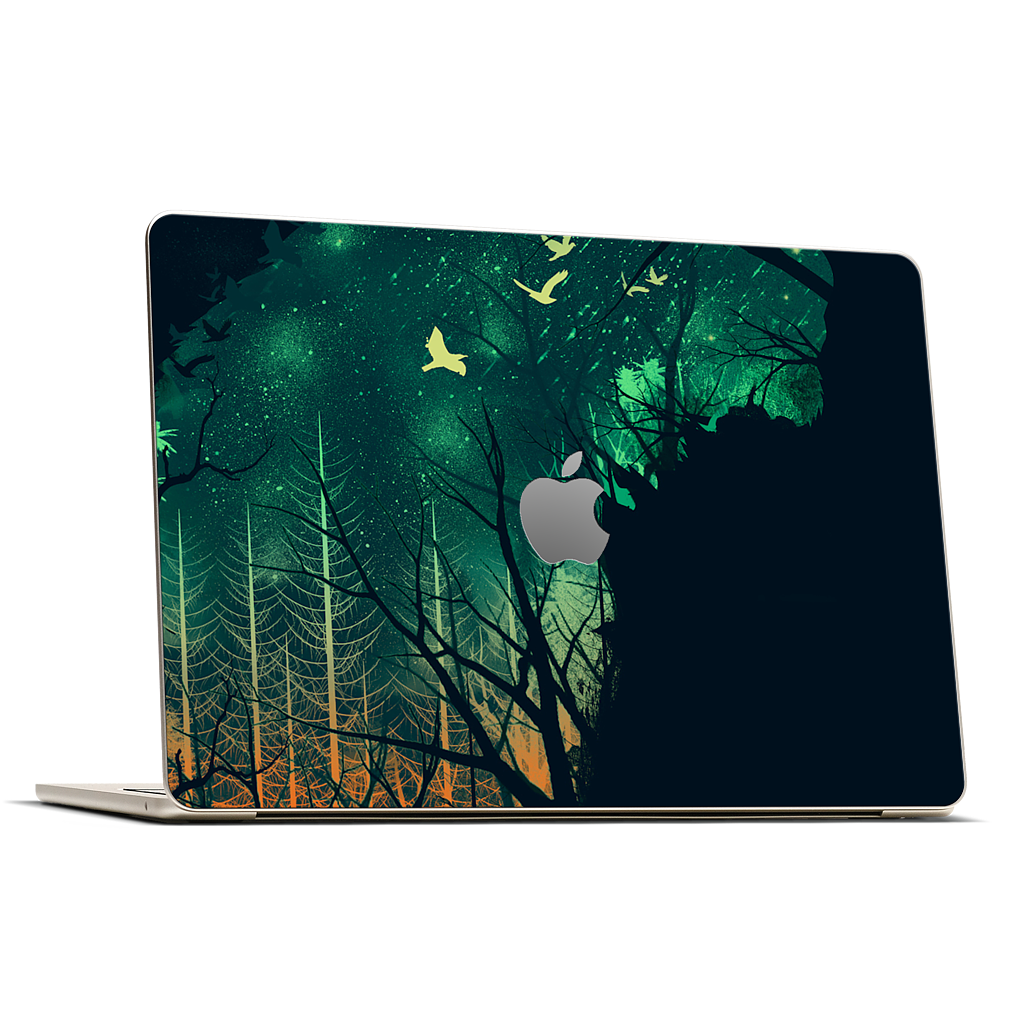 Space Tiger MacBook Skin