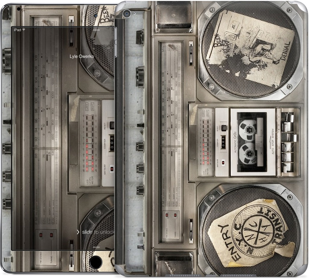 Boombox II iPad Skin